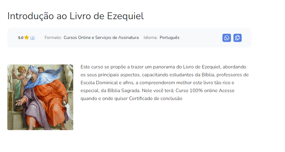 Conheça Também: Introdução ao Livro de Ezequiel